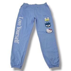 Sanrio Hello Kitty And Friends Pants Size XL Hello Kitty Sweatpants Joggers Blue